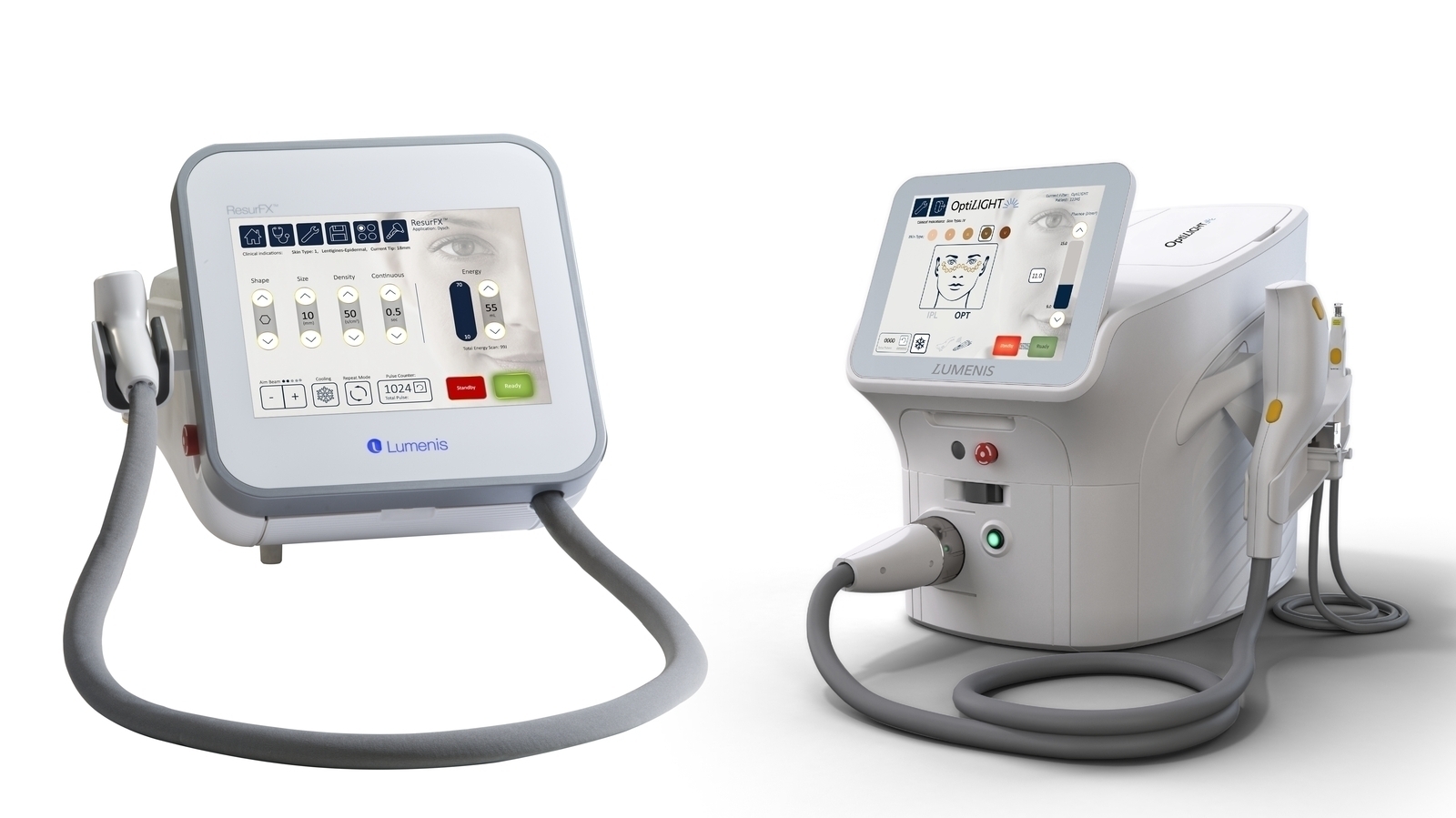 Urządzenia IPL: LUMENIS ResurFX i OptiLight
